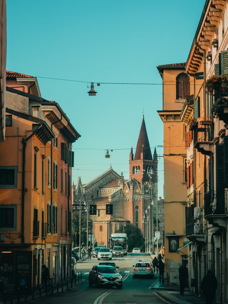 Driving from Lake Garda to Verona
