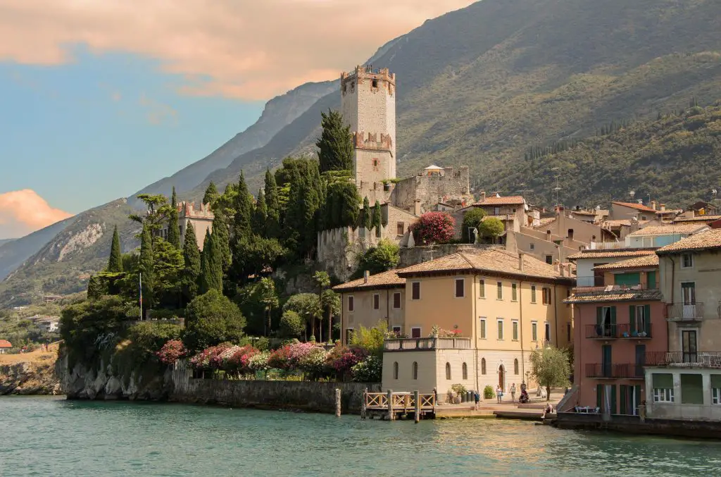 Malcesine Castle Lake Garda