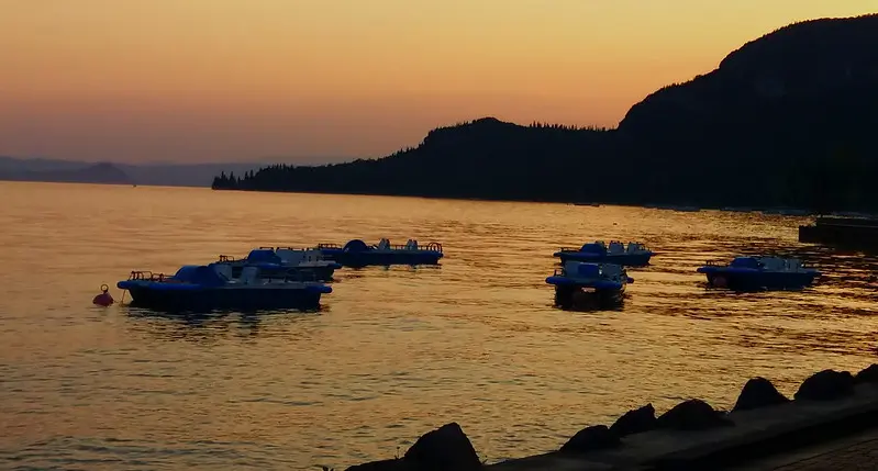 Pedalos In Garda, Lake Garda